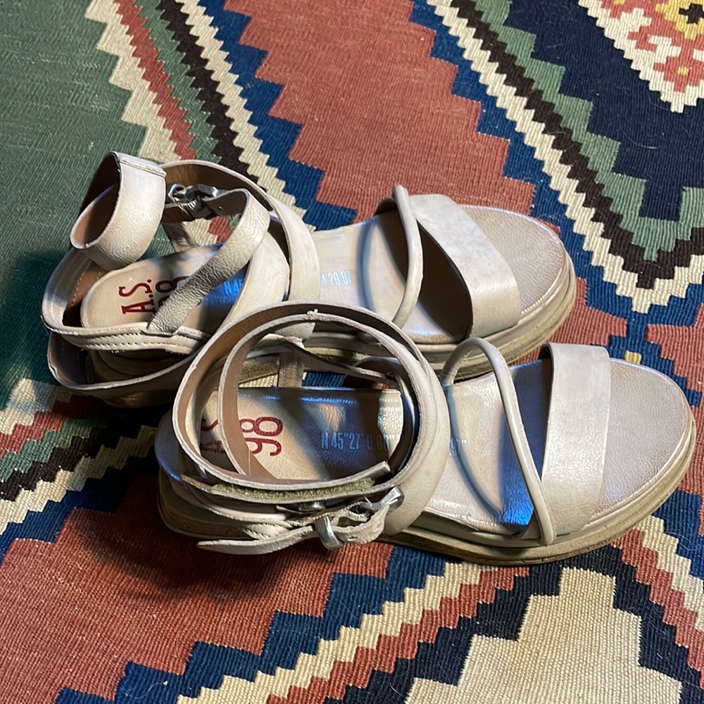 AS98 Labo Sandal in Bone Sz 38